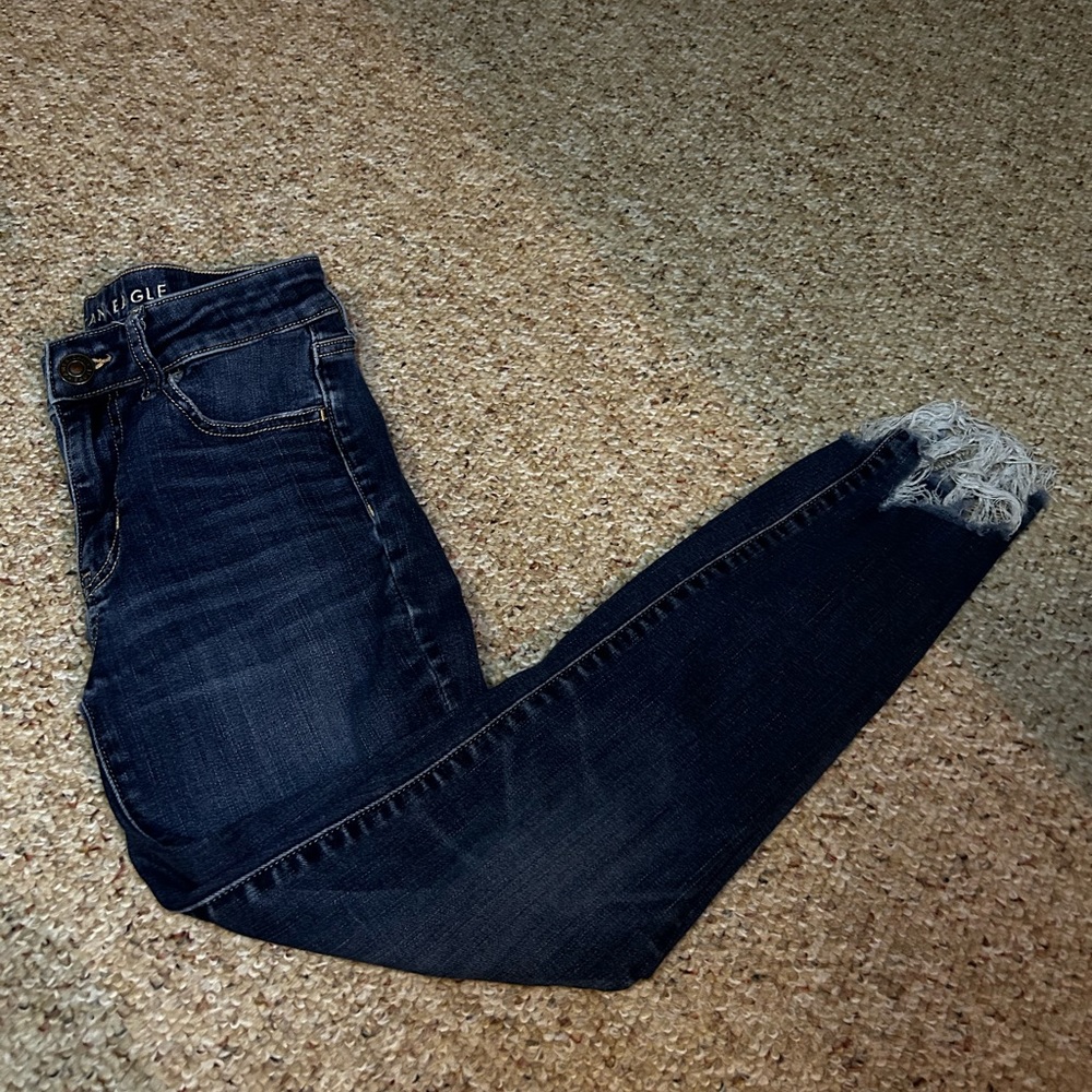 Hi-Rise Jegging Crop jeans